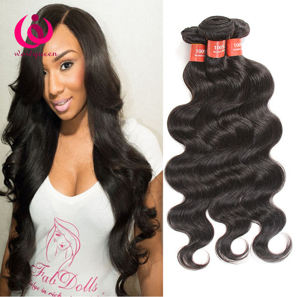 8A Cambodian Body Wave Hair Weave Bundles 4pcs/lot Wow Queen Hair Products High Quality and Cheap Price Cambodian Virgin Human Hair