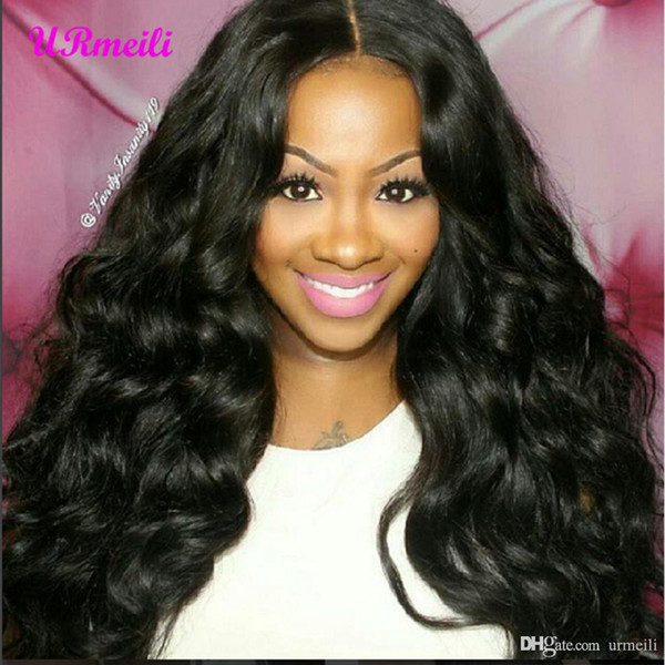 URmeili Body Wave Bundles With Closure raw virgin indian hair 3 Bundles With Lace Closure Remy Virgin Hair Weave 3 Bundles And Closure