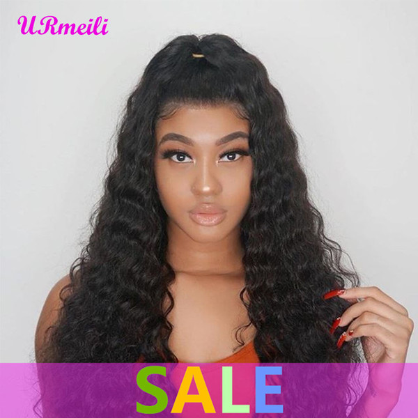 Deep Wave Human Hair Bundles With Closure Remy Human Hair 3/4 Bundles With Lace Closure DHgate Brazilian Virgin Hair Weave Bundles