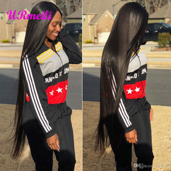 Brazilian Virgin Hair Weave Bundles With Frontal Straight Human Hair Weave Bundles With Closure 9A Cheap Human Hair 3/4 Bundles With Frontal