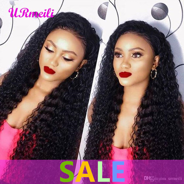 brazilian deep wave virgin hair 3 bundles with closures Pre Plucked Natural Color brazilian deep wave curly virgin human hair with closures