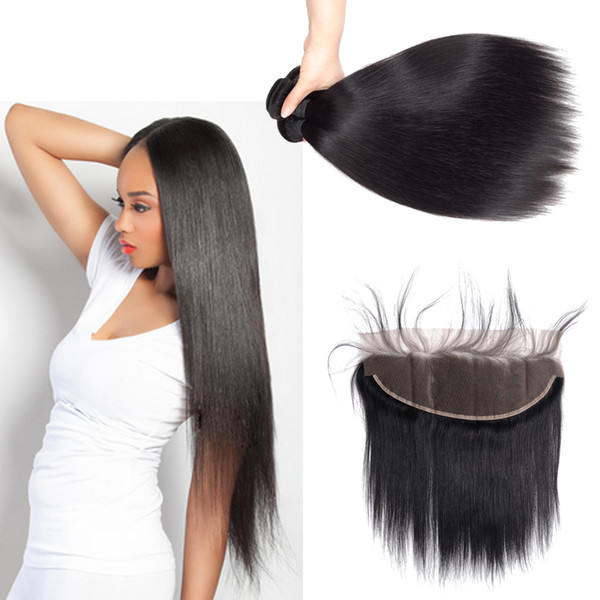 Cheap 9a Brazilian Virgin Hair With Closure 3 Bundles With Closure Human Hair Weave brazilian body wave hair bundles with closure