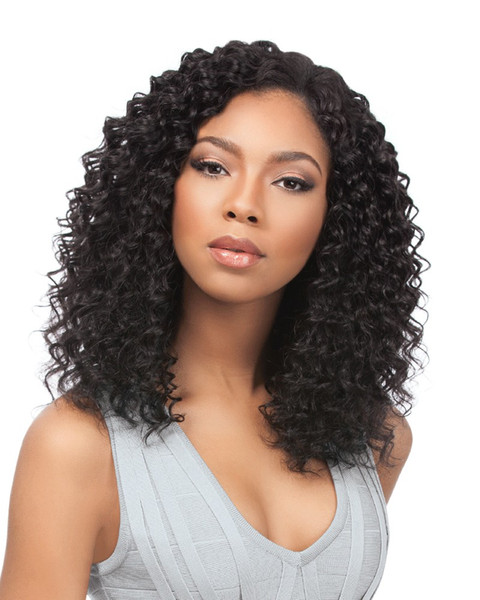 VIYA Deep Wave 3 Bundles With Free Part Lace Closure Malaysian Unprocessed Virgin Human Hair Can Be Dyed And Bleached Nature Black 10-30inch