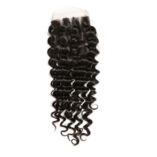 Brazilian Straight Body Wave Deep Wave Water Wave Kinky Curly Hair With Closure 8a Brazilian Virgin Hair 3 Bundles With Lace Closure