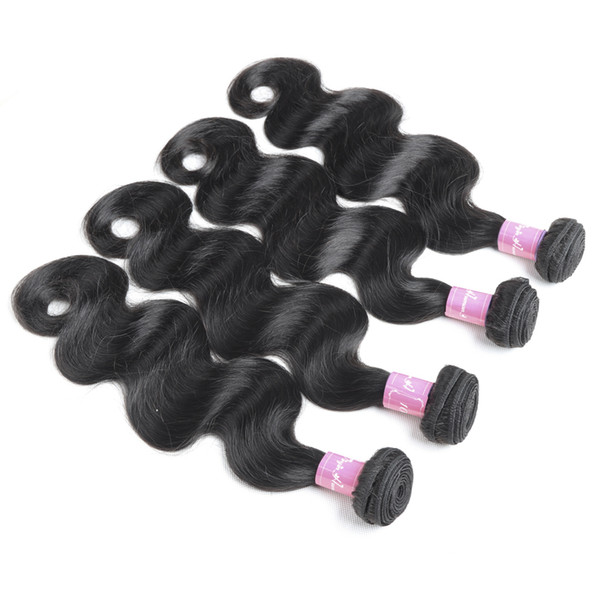 5 Bundle Deals Brazilian Body Wave Hair Weaves Unprocessed Virgin Brazilian Hair Bundles Body Wave Peruvian Malaysian Human Hair Weaves