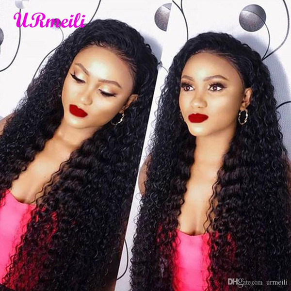 brazilian deep wave virgin hair 3 bundles with closures Pre Plucked Natural Color brazilian deep wave curly virgin human hair with closures