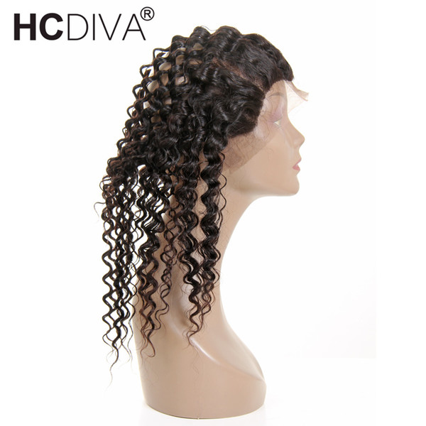 Brazilian Virgin Human Hair 360 Lace Frontal Closure Pre-Plucked With Baby Hair 8