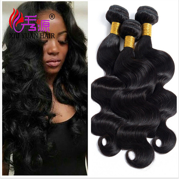 Cheap Quality Brazilian Natural Color Body Wave Virgin Remy Human Hair Bundles Xiuyuan Brazilian Human Hair Bundles