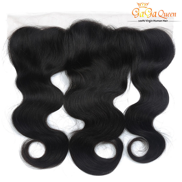 1 PC Ear to Ear Lace Frontal Closure Brazilian Body Wave Top Lace Frontal 4x13 Closure Brazilian Body Wave Human Hair Natural Color