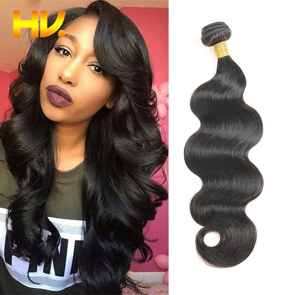 Body Wave Bundles With Closure Brazilian Hair Weave Bundles Natural Color Human Hair 3 Bundles With Closure Non Remy Hair Extension