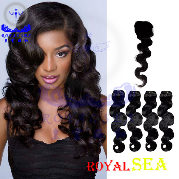 wholesale cheap unprocessed 8 inch 16 inch body wave brazilian virgin remy human hair extension weft bundles with closure