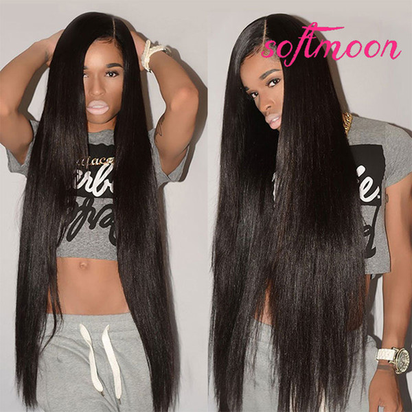 Malaysian Virgin Straight Bundles with Closure Malaysian Hair Weave Color 1B Unprocessed Malaysian Straight Hair Bundles Closure for Black