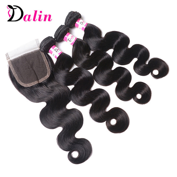 Body Wave Brazilian Virgi Hair 3 Bundles With Closure Remy Brazilian Body Wave With Lace Closure Brazilian Body Wave Human Hair With Closure