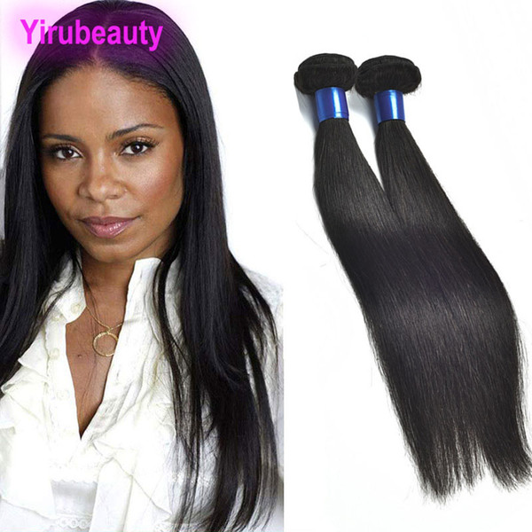 Peruvian Human Hair Bundles 2 Pieces/lot Hair Extensions Silky Straight Two Bundles Double Wefts Hair Extensions Straight