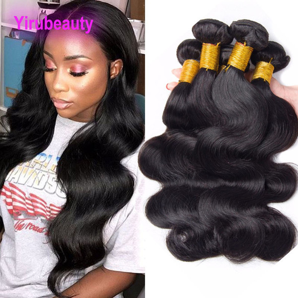 9A Brazilian Human Hair Extensions 10pieces/lot Wholesale 10 Bundles Body Wave 8-28inch Natural Color Weaves Hair Wefts 10pieces/lot