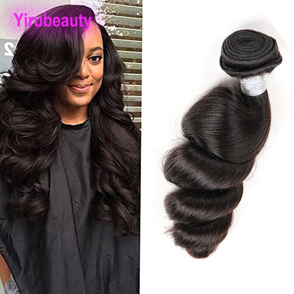 Brazilian Malaysian Indian Peruvian Human Hair 1 pieces/lot Loose Wave Hair Exensions one Bundle 8-28 Inch Virgin Hair Loose Wave