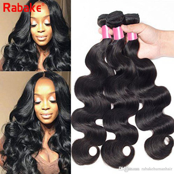 Brazilian Body Wave Remy Human Hair 3 Bundles With Closure 100% Unprocessed Virgin Hair Extensions With 4x4 Lace Closure body wave