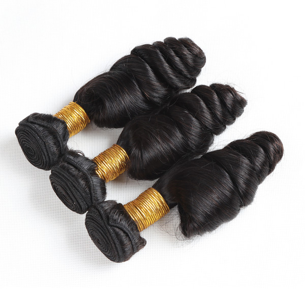 Malaysian Hair Loose Wave 7A Grade 3 4 5 Bundles Loose Wave Human Hair Weaves Malaysian Peruvian Brazilian Virgin Hair Bundles