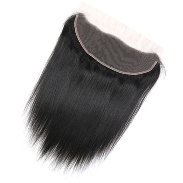 Cambodian Hair Lace Frontal Straight 1 Piece Indian Mongolian Virgin Human Hair Straight Weaves Lace Frontal 13x4 Ear to Ear