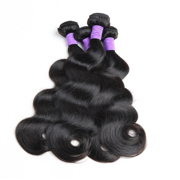 9A Brazilian Body Wave Human Hair 3 Bundles Remy Hair Extensions 100% Unprocessed Virgin Brazilian Hair Body Wave 100g Per Bundle