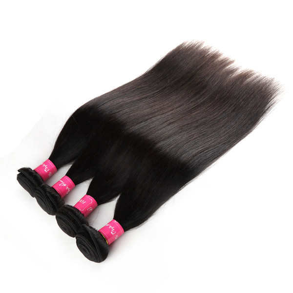 Beauty Supply Straight Peruvian Hair 4 Bundles A Lot Human Hair Extension Brazilian Malaysian Indian Peruvian Straight Virgin Hair Products