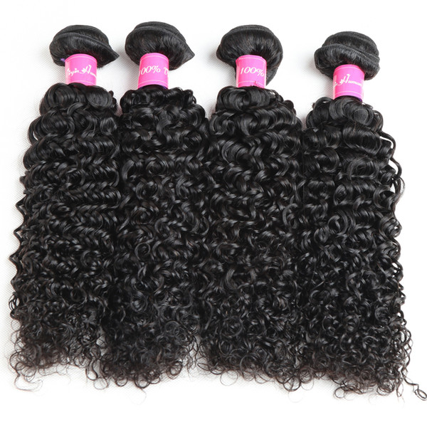 7A Mink Brazilian Virgin Hair Curly Wave Unprocessed Brazilian Peruvian Malaysian Virgin Human Hair Wet And Wavy Brazilian Hair Bundles