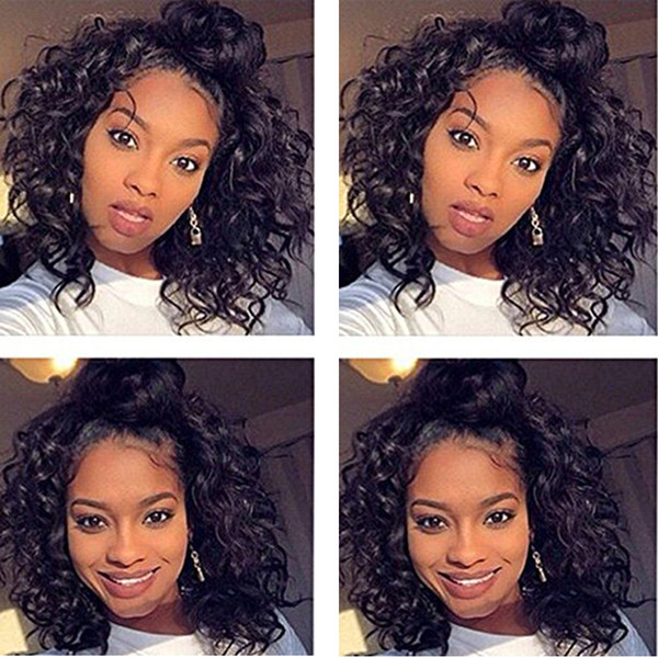 Super Hot Brazilian Water Wave Human Hair with Lace Closure in Natural Color 10A Unprocessed Brazilian Remy Virgin Hair Bundles Closures