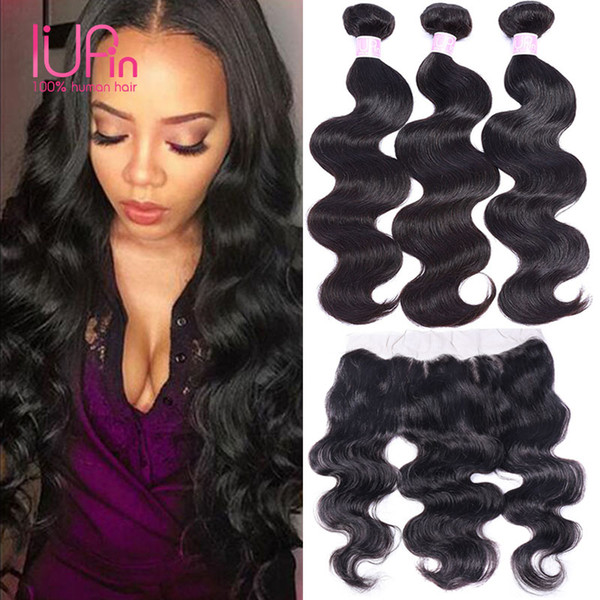 Brazilian Body Wave With Closure 13x4 Lace Frontal Closure Brazilian Wet And Wavy Hair Bundles With Closure Ear To Ear