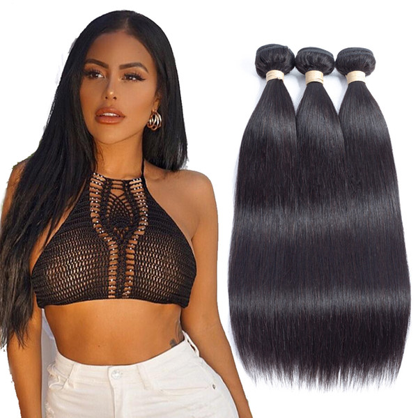 360 clsoure with 3 bundles Malaysian hair straight weave 360 lace frontal with bundle 8a Malaysian virgin straight pre plucked