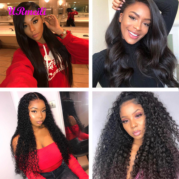 Brazilian Virgin Hair Body Wave Bundles with Closures Straight Loose Wave Human Hair Bundles with Closure Kinky Cruly Deep Wave Remy Hair