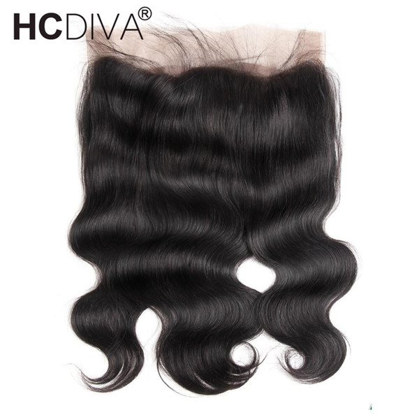 Brazilian Virgin Hair Body Wave 360 Lace Frontal Closure With Baby Hair Remy Human Hair Free Part Natural Color Top 360 Lace Frontal Closure