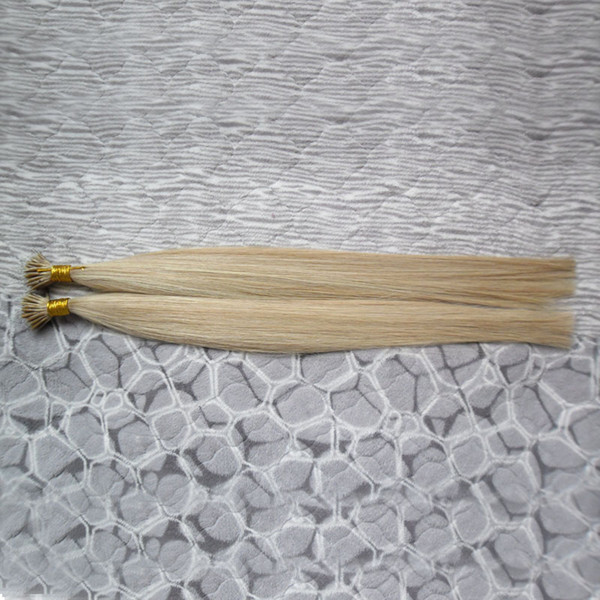 100s Remy Nano Ring Hair 100% Remy Hair Extensions Keratin Human Pre bonded Extensions Nano Tip Hair