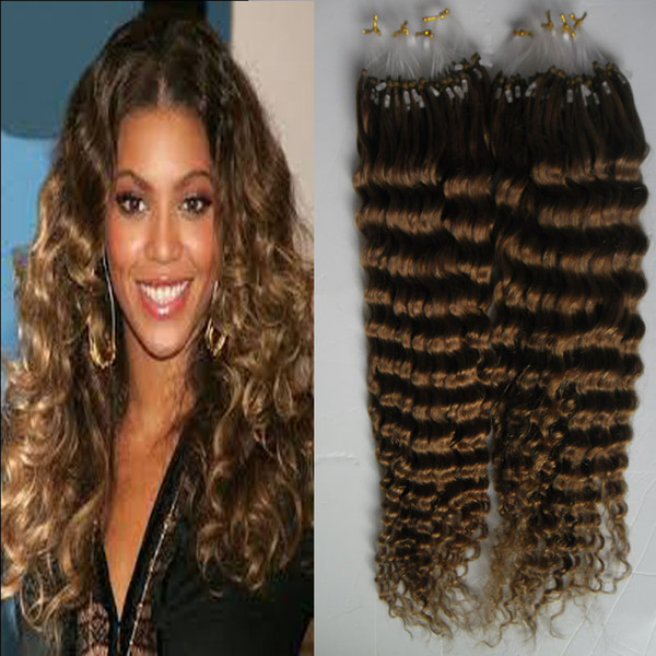 kinky Curly Micro Bead Hair Extensions 16