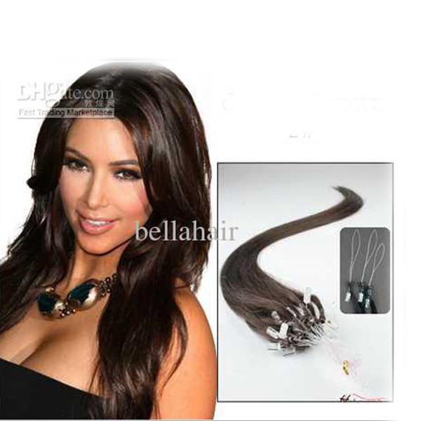 Micro Ring Loop Brazilian Hair Extensions 20