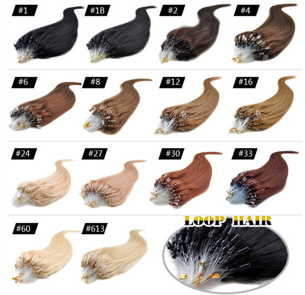 Micro Loop Remy Hair Extensions 18