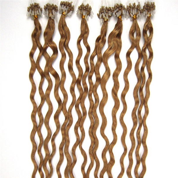 DHL Fast shipping 100% human hair extensions micro ring hair micro loop ring indian micro loop hair extensions