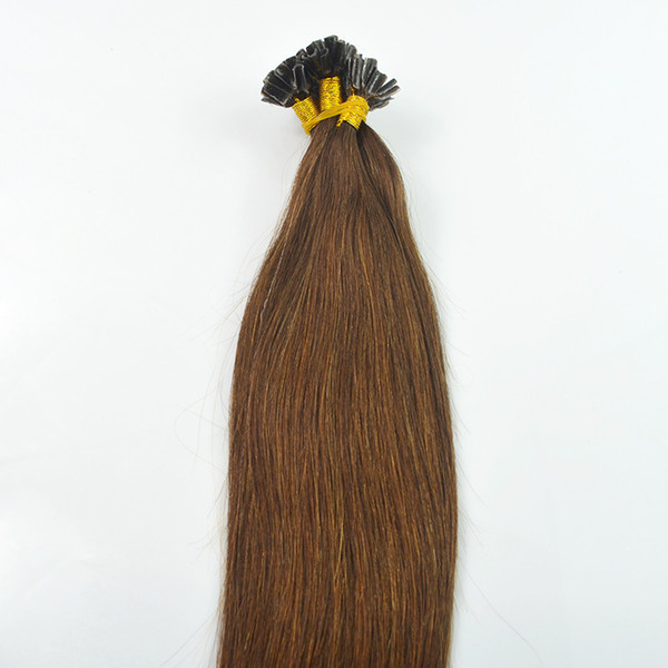 #2 Darkest Brown u tip hair extension 100g 100s pre bonded hair extensions