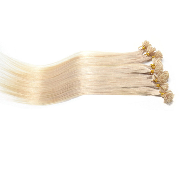 Large Promotion Human Indian Remy U tip hair Extensios Nail Tip virgin hair 16''--22'' 200Gram Lot, Free DHL