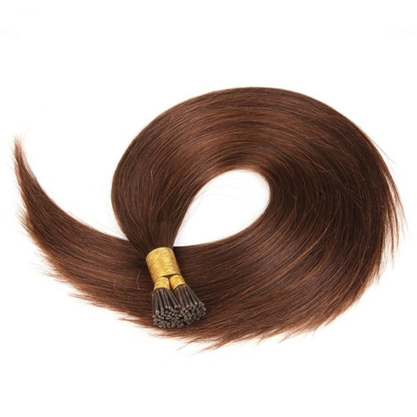 ELIBESS Hair -I Tip Keratin Human Hair Extensions 14