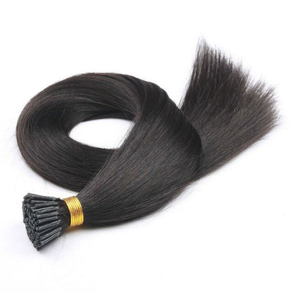 Human Remy Silky Straight Blonde Keratin Hair Stick I Tip Pre Bonded Hair Extensions Wholesale Tangle Free