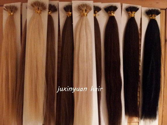 ELIBESS Hair-Top Quality Nano Rings Hair Extensions 0.8g/s 200s/lot 14''-24''1# 1b# 2# 4# 6# 27# 613# NoTangle No Shedding Fast 