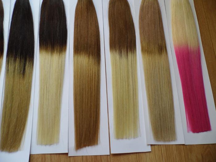 ON SALE Stock MIRACLE STOCK 18 20 inch Italian keratin NAIL U TIP REMY HAIR T color ombre hair extensions Indian Human 3-5 days delivery