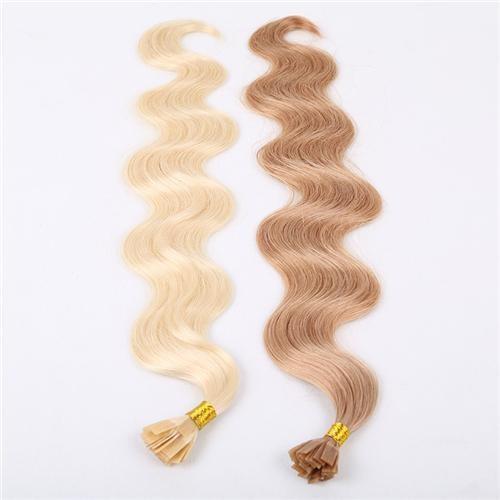 A variety of beautiful colors Chiese Bonded U TIP Body Wave Extensions 10-30 Inches 6A Virgin Human Hair Extension 100g