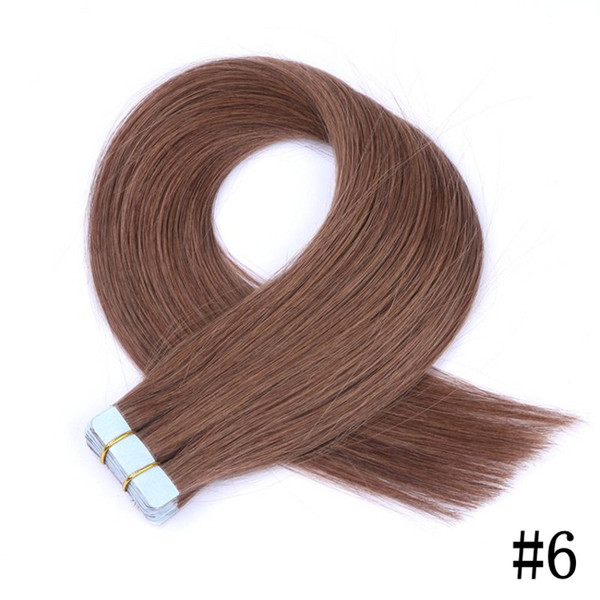 Brazilian Human Virgin Hair Silky Straight Tape Hair Extensions No Tangle No shedding Large Stock FDSHINE