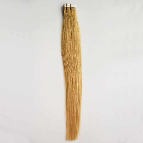 Tape Hair 100% Human Hair Extensions 100g Tape In Human Extensions 40pcs Skin Weft Seamless Hair Extension Salon Wholesale 20