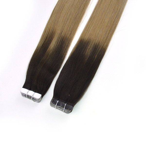 Factory Outlet Cheap Best Skin Weft Tape In Human Hair Extensions 100% Peruvian Straight Remy Human Hair 18