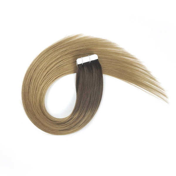 LUMMY Tape Hair Ombre Color #4T27 2.5g/pc 20pcs/50g 20