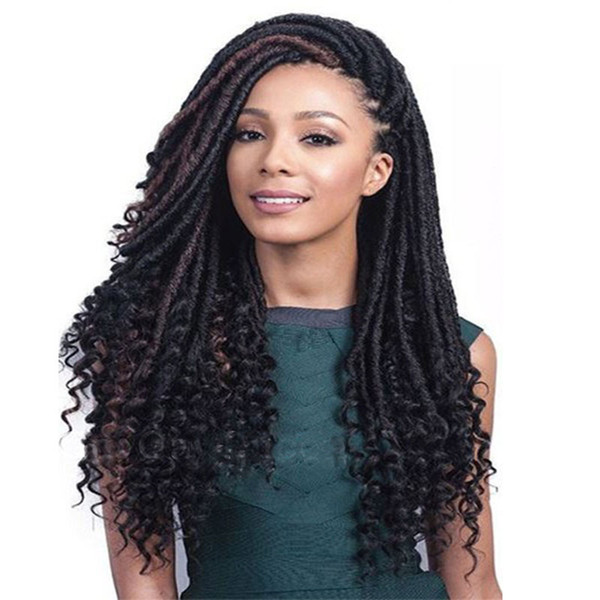 Synthetic Crochet Braids Hair End Curly Hair Extensions Ombre Color 24 Roots/Pack Kanelalon Fiber Twist 100g/Pack 20 inch