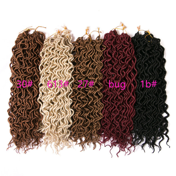 Gram/pcs 20 Inch Afro Kinky Curly Hair Extension Golden Pure Color Bundles Heat Resistant Synthetic Hair Weaving for Women