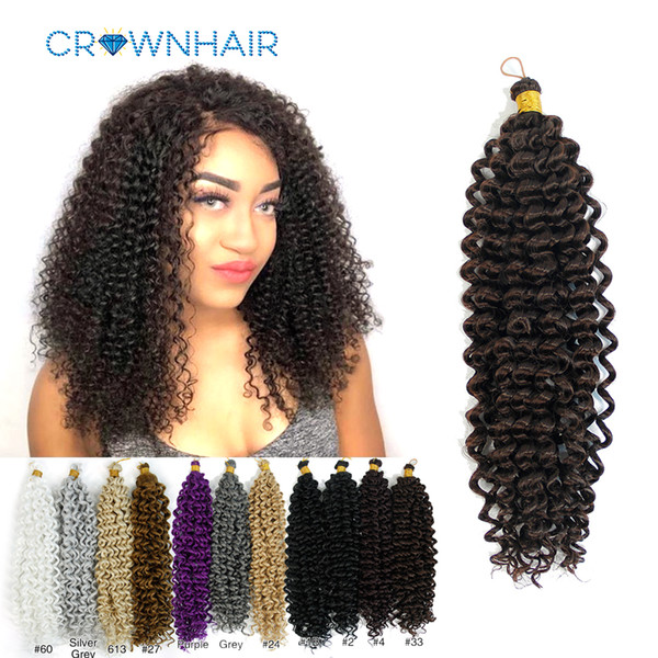 Braiding Hair Extensions Water Wave Braids Blonde Bundles Freetress Afro Synthetic kinky Twist Crochet Hair Bulk